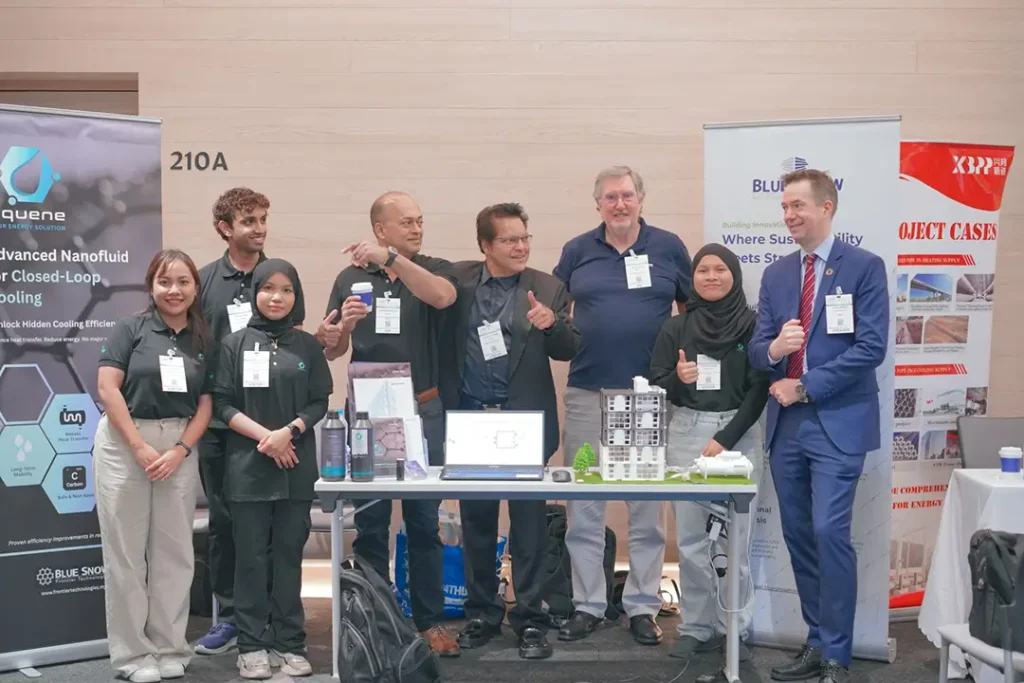 Blue Snow Highlights Urban Cooling at APUEA 2025